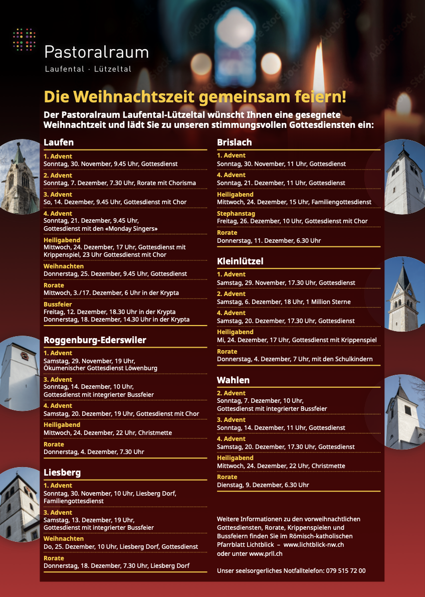 Weihnachtsflyer